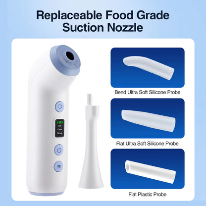 Visible Electric Tonsil Stone Removal Kit with HD Camera & LED Light